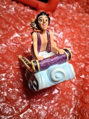 Lenox Art Disney Thimble Aladin And Abu On Magic Carpert